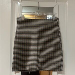 Plaid Mini Skirt